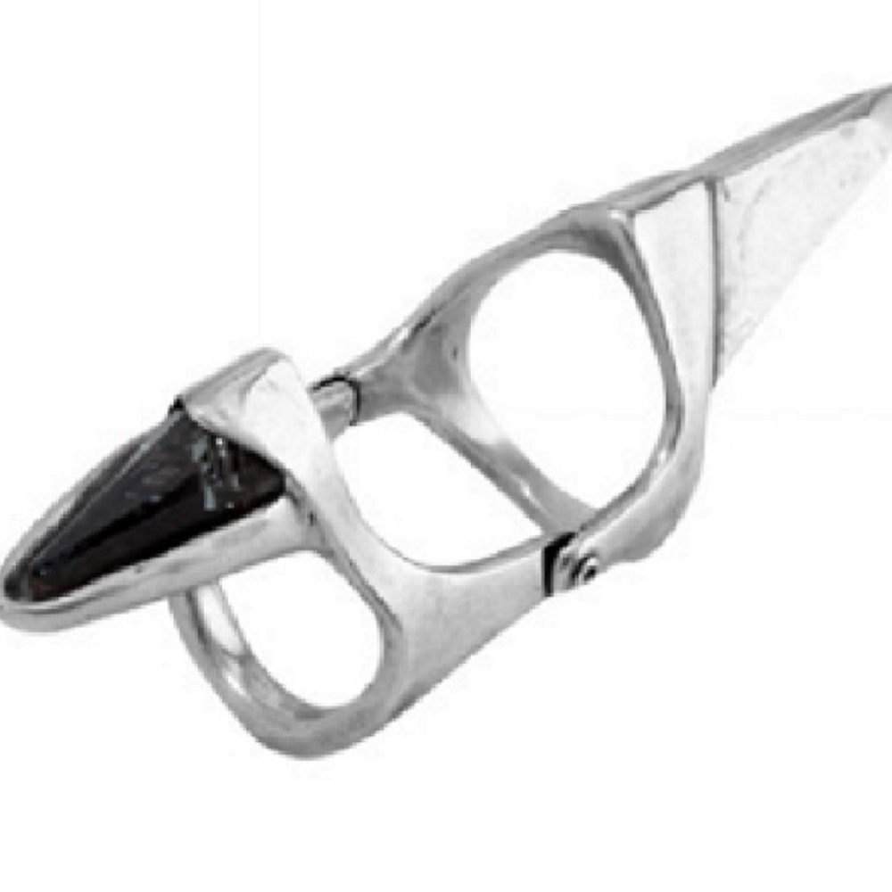 UNO de 50 Double Finger Ring